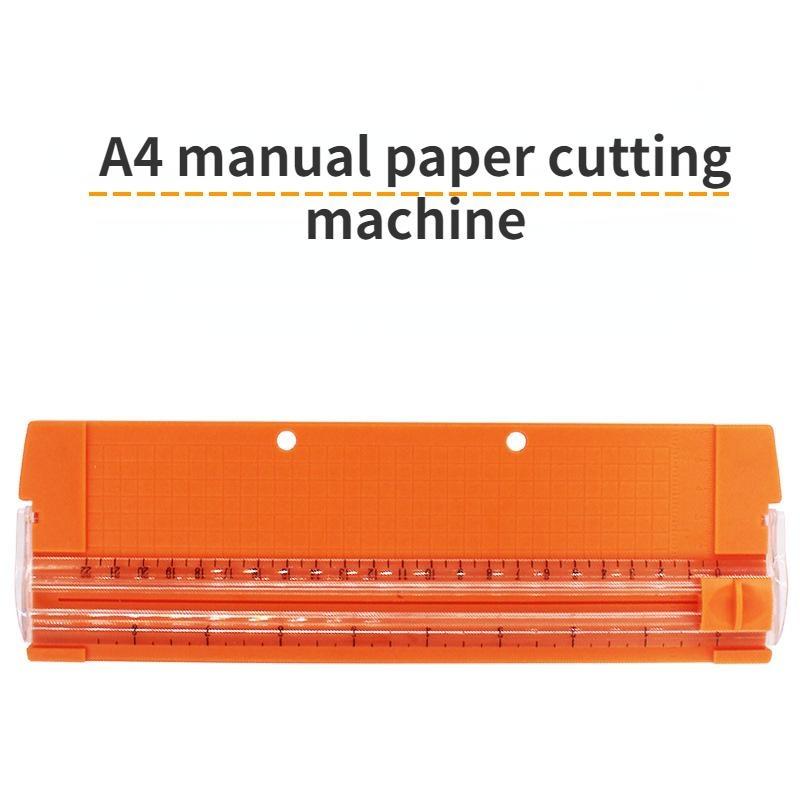 1PC Paper Scissors Cutter Precision Sliding Paper Cutter Photo Card Craft Cutting Pad Ruler Guillotine Art Scrapbooking Tool