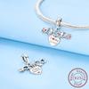 Real Copper I Love My Sisters Pendants Charms Beads Jewellery Fit Original Bracelet For Women Diy Gift
