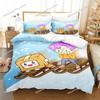 3D Cartoon Foxy Boxy Lanky-box Bedding Set Duvet Cover Bedroom Comforter Covers Single Twin King Size Quilt Cover Home 3PCS