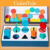 Wooden Shape Sorting Toy For Kids With Color Recognition And Cognitive Development