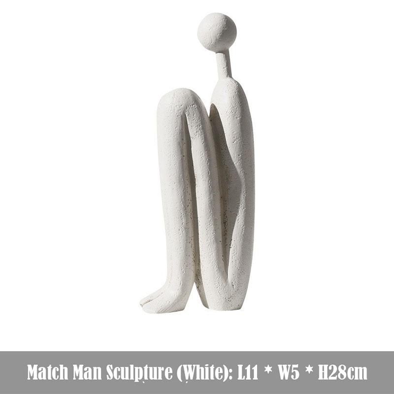 

Korean Abstract Art Figure Statue Decoration Home Room Desktop Decoration Living Room Bookshelves Ornaments Indoor Art Crafts