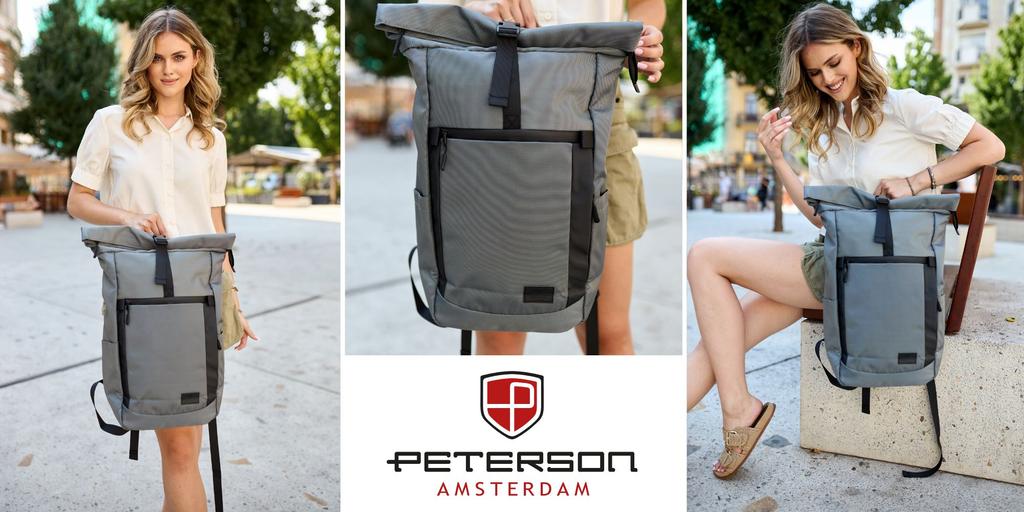 PTN RIO-9091 GRAY City Backpack