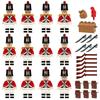 Royal Navy Soldaten Bausteine, Napoleonische Britische Armee Mini Figuren Szenenbau Set