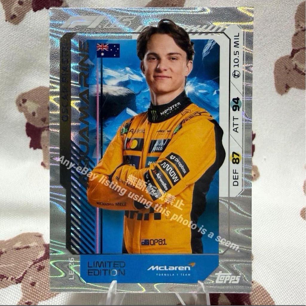 Used Topps F1 Turbo Attax 2025 Oscar Piastri
