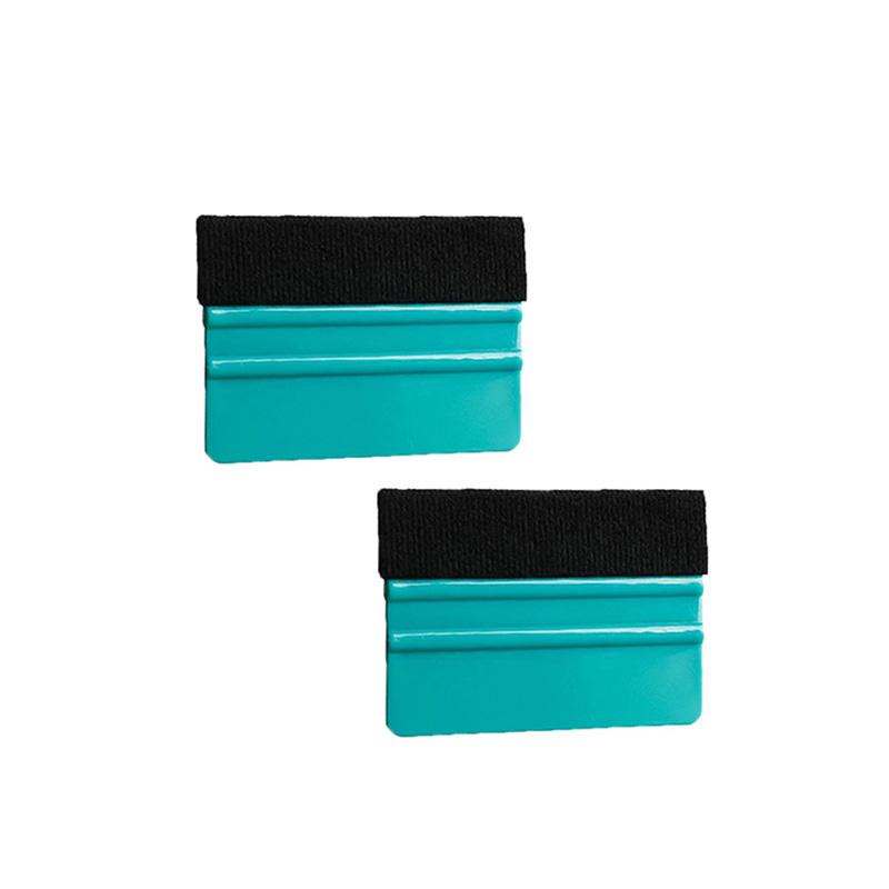 Felt Vinyl Squeegee Tool Plastic Vinyl Spatula Car Film Covering Tools for Car Wrap Decal DIY Crafting Window Tint Vinyl Scraper