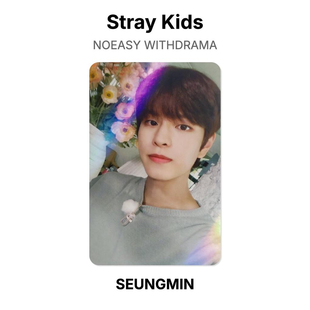 Stray Kids NOEASY WITHDRAMA Official Photocard