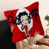 B-Betty Girl B-Boop Cushion Cover Inches Farmhouse Decor Home Throw Pillow Covers for Couch Decorations