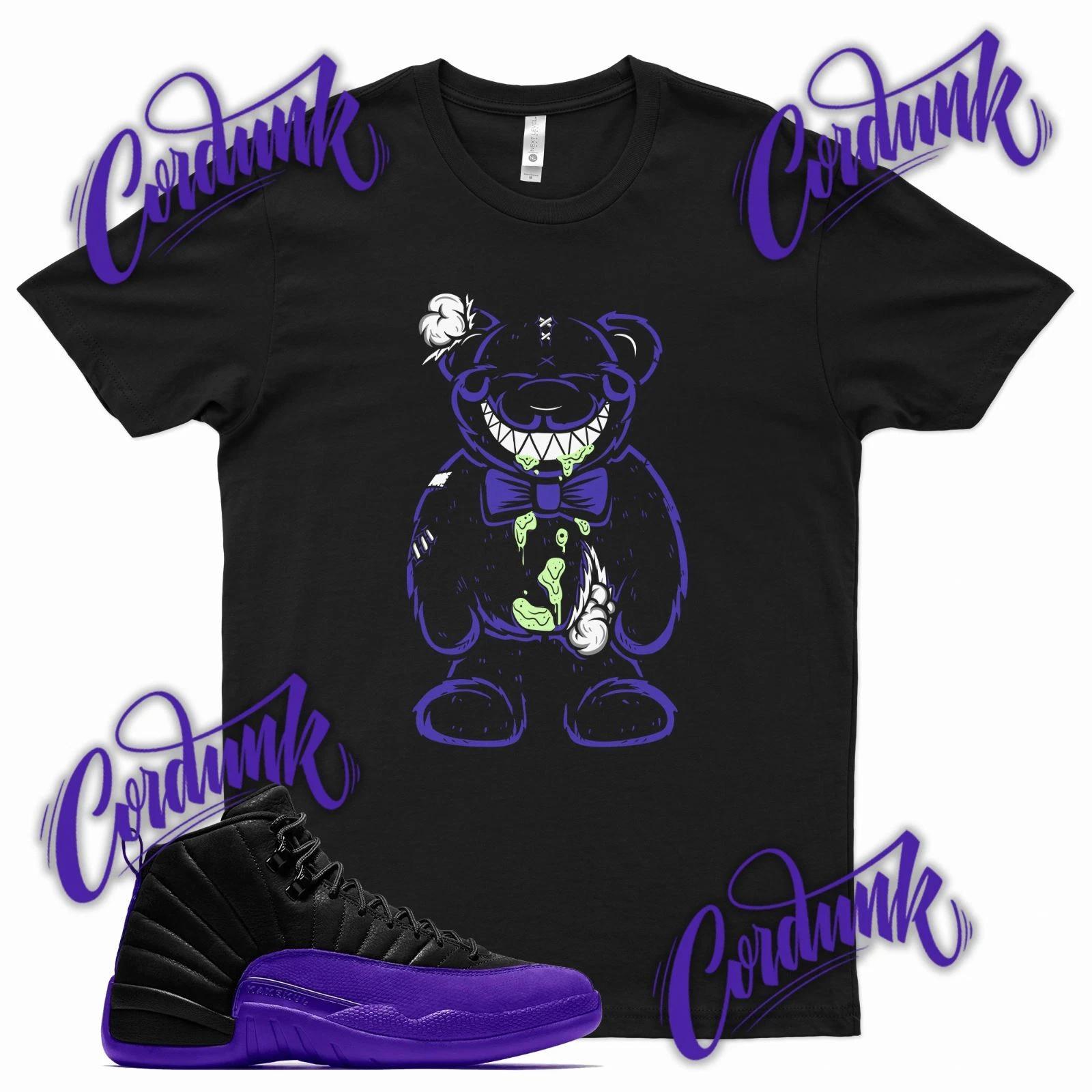 

Black TATTERED TEDDY Sneaker T Shirt match J1 12 Dark Concord 11 WMNS Low S