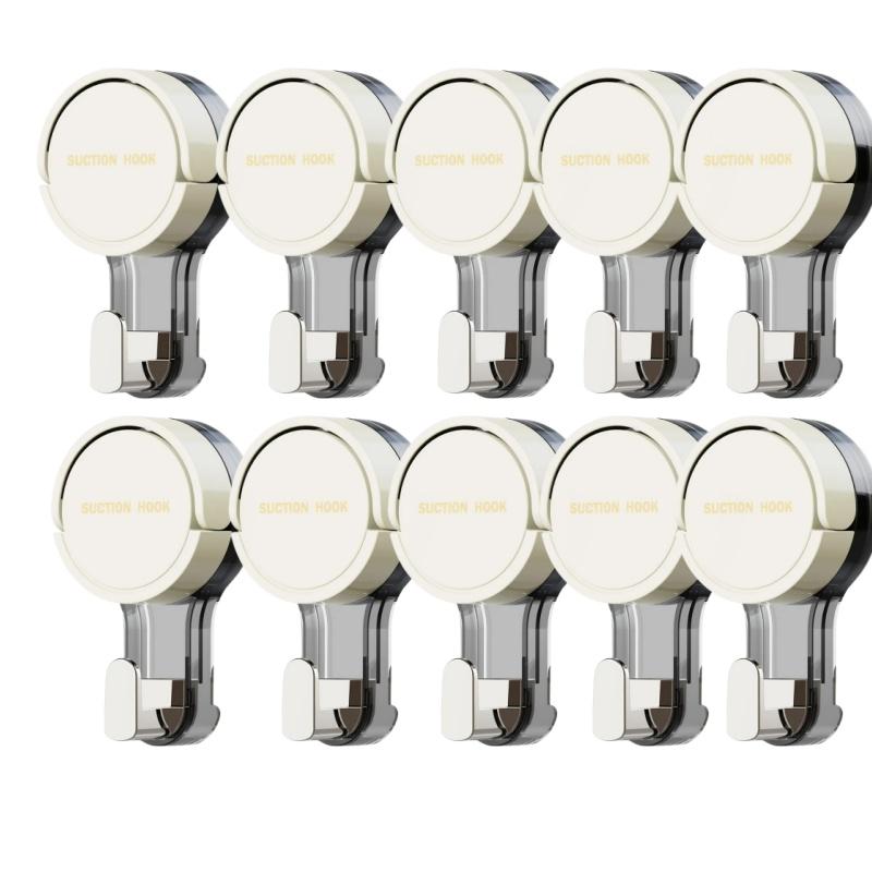 1-3PCS Suction Cup Hook Reusable Stronge Vacuum Bathroom Suction Cup Hooks Waterproof Towel Rack Clothes Hanger Hook Accessor