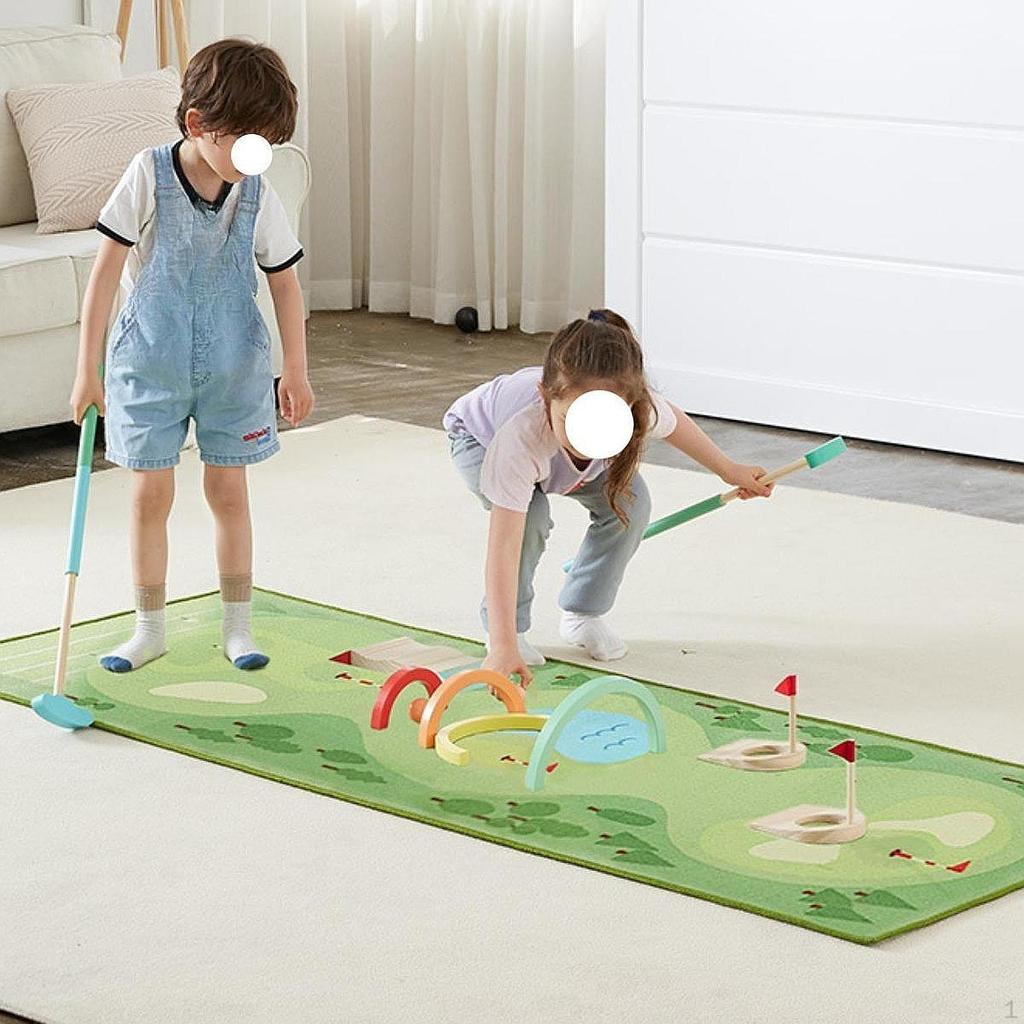 Children's Indoor Golf Set, Engaging Mini for Family Fun