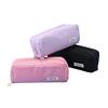 Trousse à crayons double fermeture multi-fonctionnelle grande capacité pour étudiant