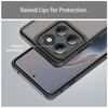 For Motorola Edge (2025) 5G Case Drop Proof Airbags Frosted Translucent PC + TPU Phone Back Cover
