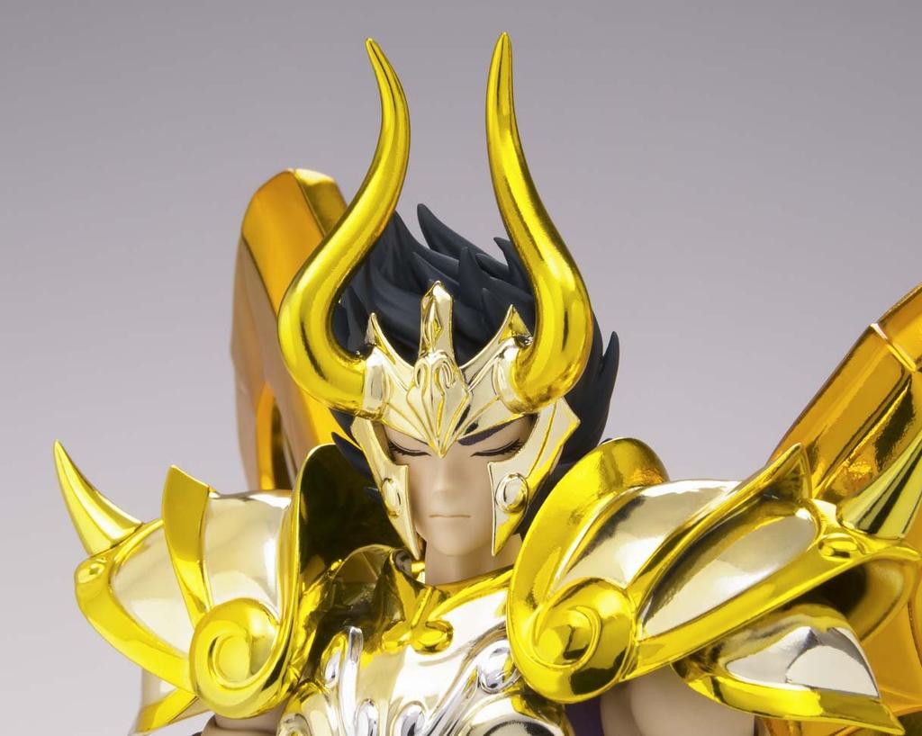 TAMASHII NATIONS Saint Seiya Myth Cloth EX Saint Seiya Capricorn Shura 180mm ABS PVC Diecast Painted Movable Figure (God Cloth) Approx. & &