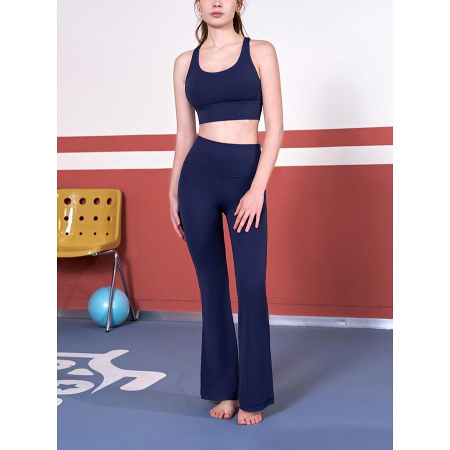 Naked Yoga Vest Cross Beautiful Back Seamless Gathering Sports Fitness Yoga Bra Yoga Clothes Top Women
