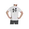 Adidas Vintage Logo Print Loose Fit Round Neck Short Sleeve T-Shirt Men Tops White GL6102
