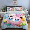 Pokemon Jigglypuff Print Bedding Set Duvet Cover 1 Duvet Cover 2 Pillowcases Adult and Children Bedding Set Luxury Birthday Gift
