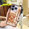 Phone Holder Anti-knock Phone Case For UMIDIGI A15/A15C Fashion Design Durable Cartoon Waterproof Protective Lanyard