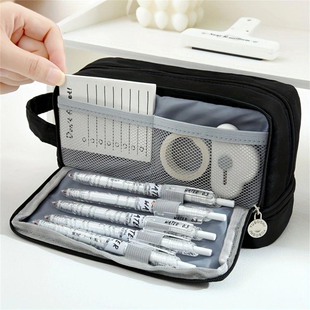 Three-layer Large Capacity Pencil Cases Large Capacity Multifunction Pencil Case Stationery