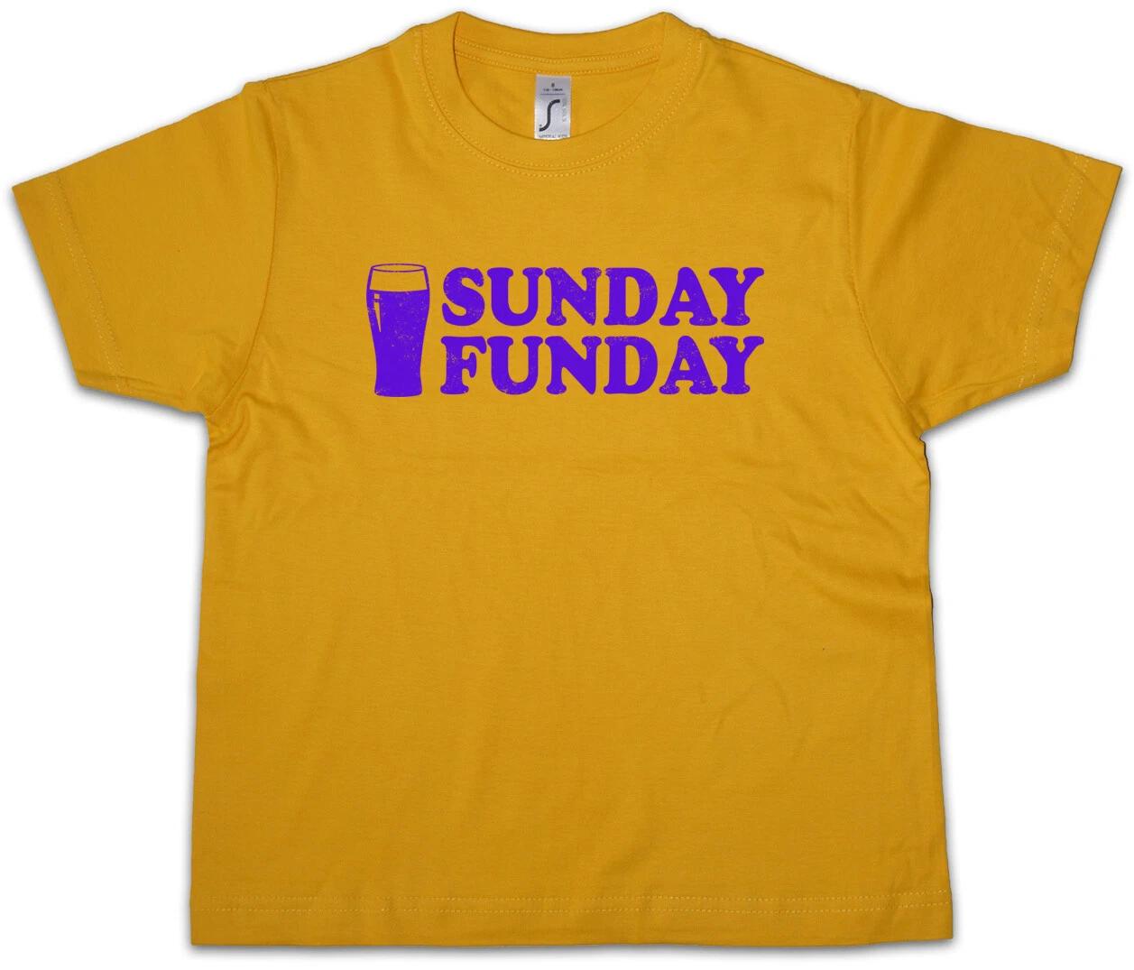 

SUNDAY FUNDAY Kids Boys kids boys T-Shirt Weekend Joke Nerd Hipster Indie Fun Disco 140