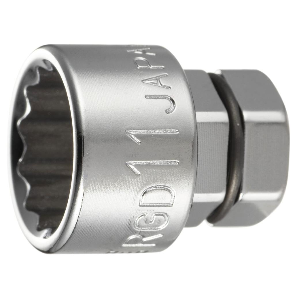 TONE Socket Box Width Across Flats 11mm (for 12-sided Wrench) HPRGD-11
