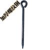 Heavy-Duty Threaded Steel Ground Stakes