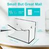 Acrylic Envelope Container Mail Organizer Wall Mounted Letter Sorter for Offices