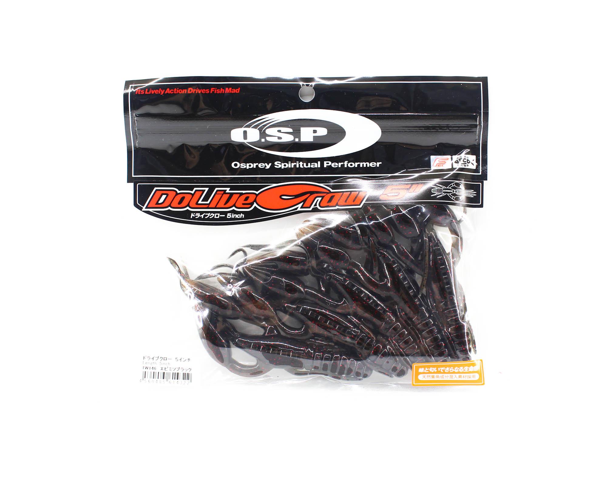 

OSP Мягкая Приманка Dolive Craw 5 дюймов TW-146 (4322)