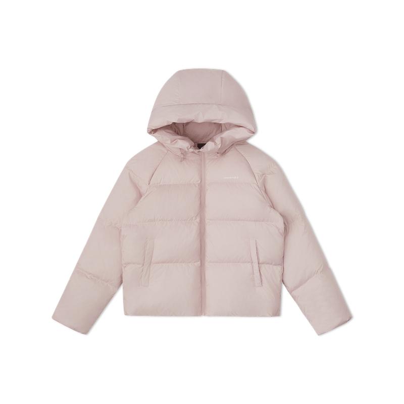 New Converse Down Jacket Women's Pink Sapphire 10026925-A03