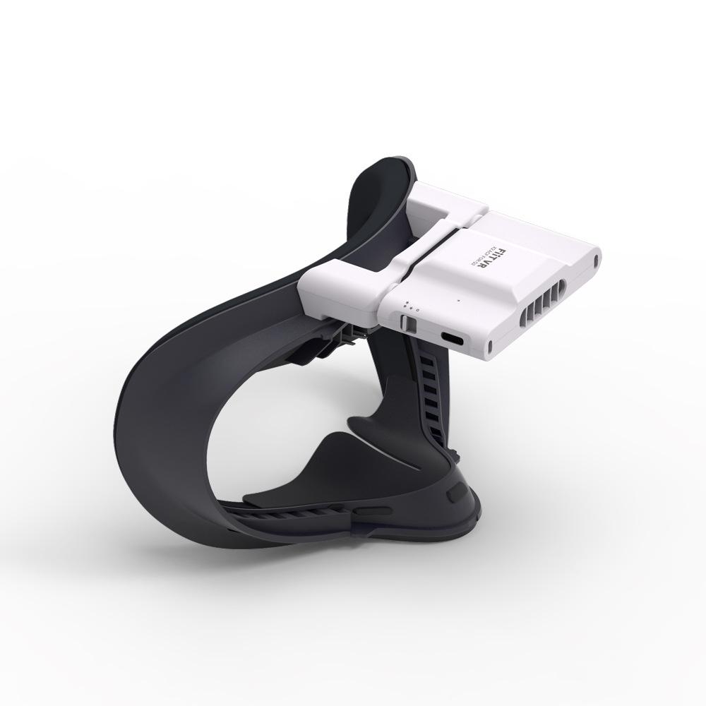 

Магнітна маска з циркуляцією повітря для VR-шолома Oculus Q2 - Захист від витоку світла, Подвійний режим білий