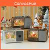 Creative Decor Christmas Radio Light Music Night Lamp With Santa Pattern Claus