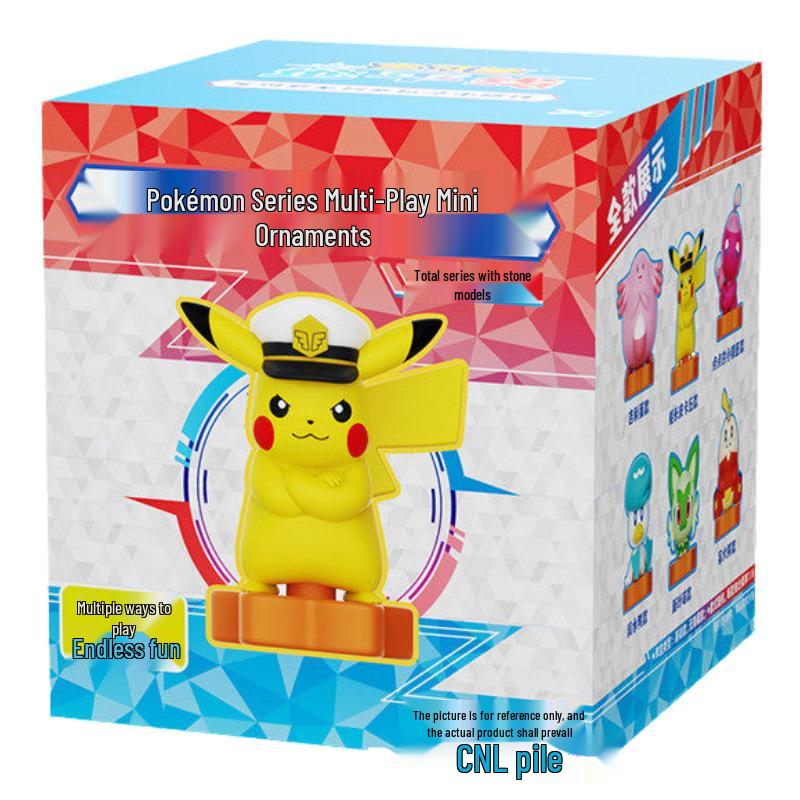 Pokémon Fun Series: Captain Pikachu Mini Blind Box Figure