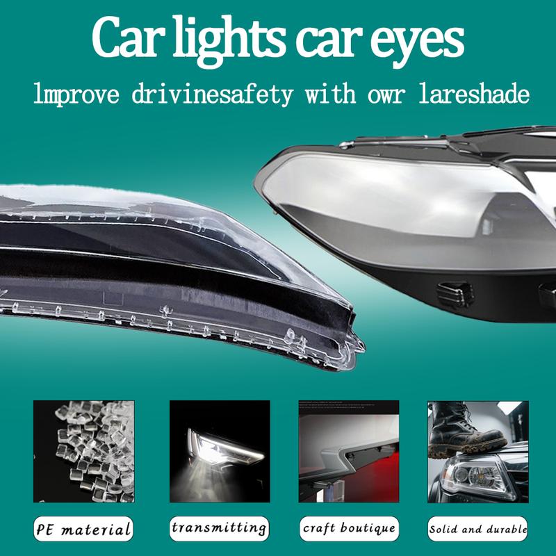 For Hyundai Santa Fe 2008 2009 2010 2011 2012 Front Headlamp Cover Headlight Shell Lampshade Plexiglass Replace Original Lens