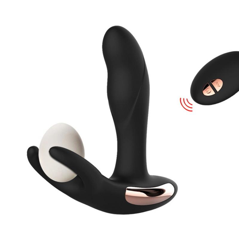 Male Prostate Massager Anal Vibrators Testicle Massager Butt Plug Wireless Remote Control Adult Product Sex Toy for Men