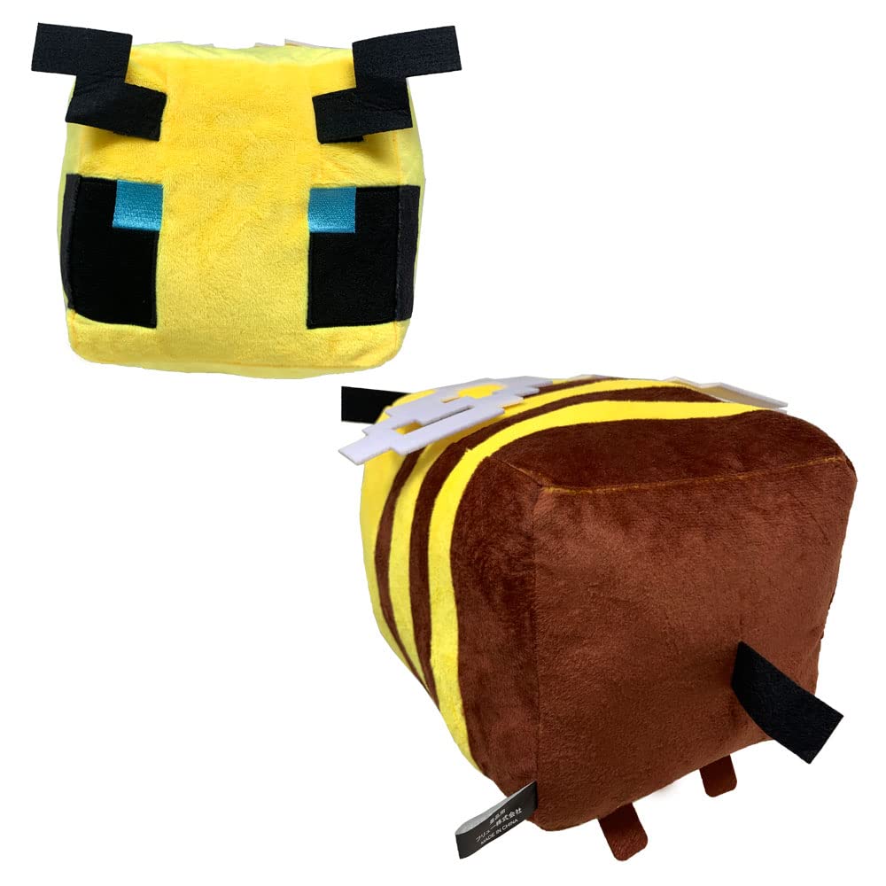 Populaire maffiafiguren worden grote knuffels! Groot knuffeldier: Axolotl en Bij, set van 2, ongeveer 27cm, officiële merchandise