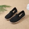Women Slip On Old Beijing Cloth Shoes Breathable Fly Woven Flats Soft Non Slip Comfort Walking Mom Casual Daily Light Sneakers