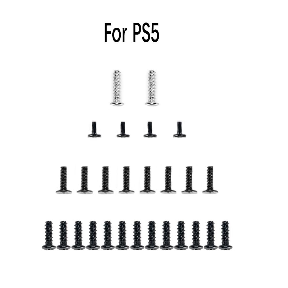 JCD Für PS5 Griff Vollständiger Satz Schrauben Für PS5 Controller Schrauben Kopfschraube Controller Schrauben & Kreuzschraubendreher Werkzeug