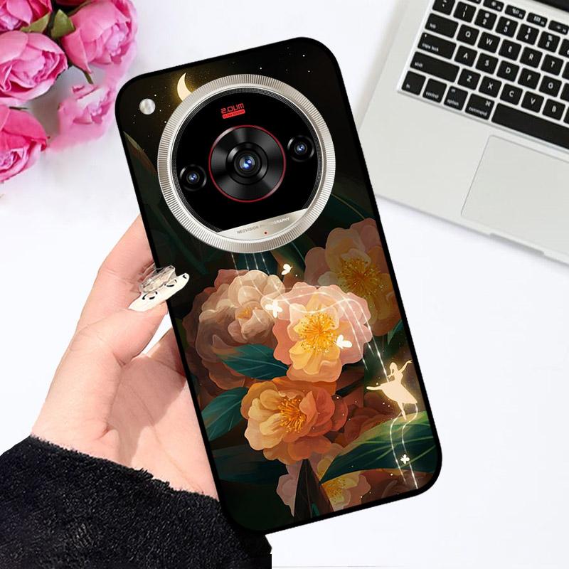 Etui na Nubia Focus 2 Ultra Z2463N 6.8" Miękki Silikon TPU Pokrowiec na Telefon dla ZTE Nubia Focus2 Ultra 5G Odporna na Wstrząsy Obudowa Focus2Ultra