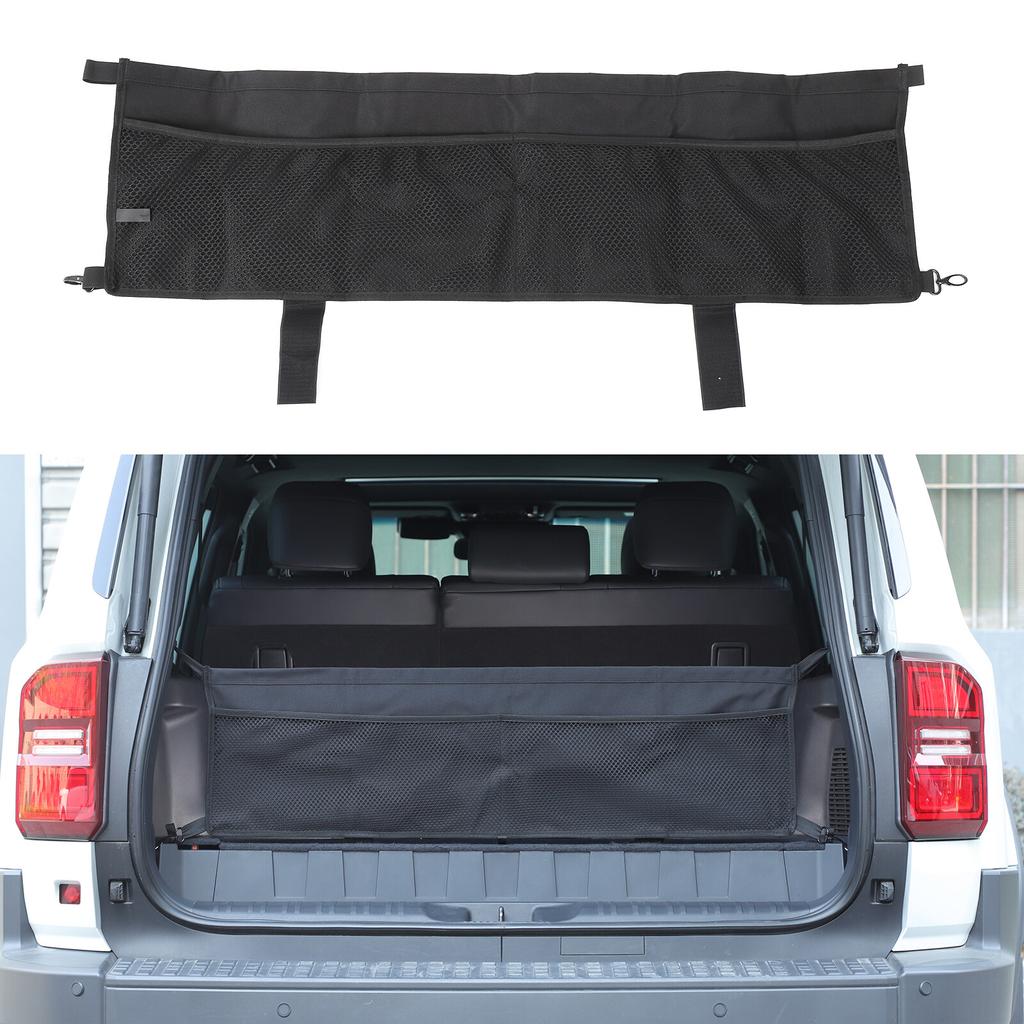 Trunk Vertical Storage Net Bag For Toyota Land Cruiser LC250 24+