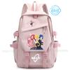 Anime JOJO Jonathan Joestar Golden Experience Daily Pack School Carrier with USB Port Laptop Compartment for Boys Girls Outing Bag