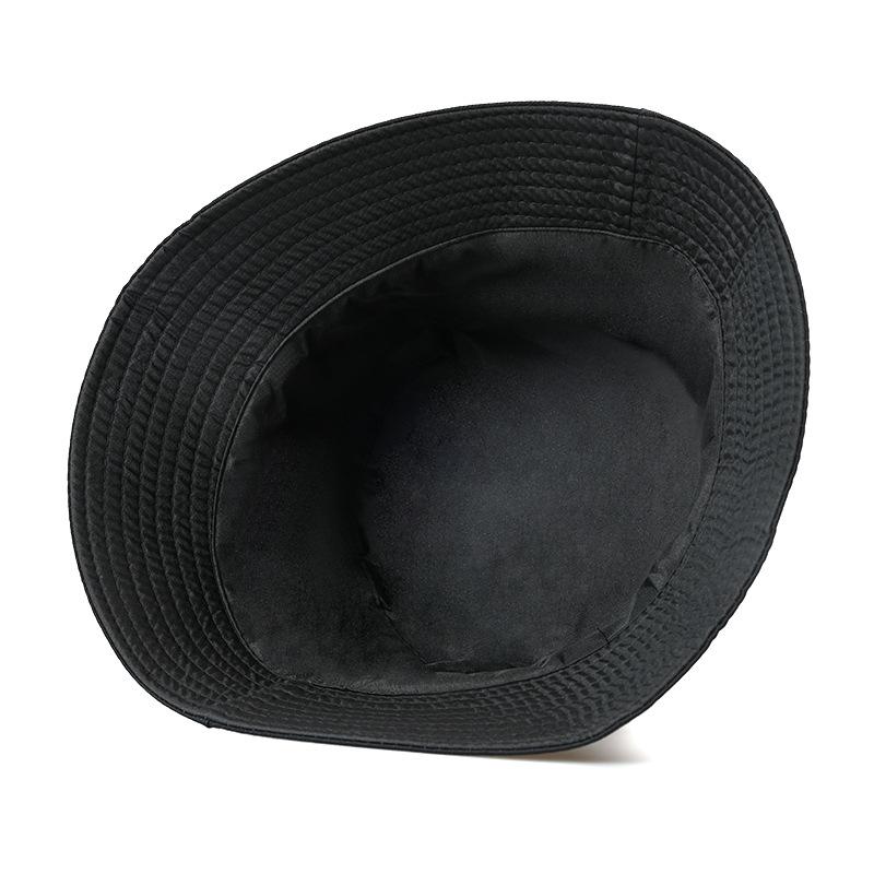Direct outdoor light plate basin hat big head circumference bucket hat adult sunshade sunscreen hat embroidery