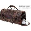Leder-Seesäcke für Herren, Reisetaschen, Sport-Seesäcke, Sport-Seesäcke, Übernachtungstaschen, Wochenend-Reisetaschen für die Kabine, Handgepäck-Seesäcke und Wochenenden