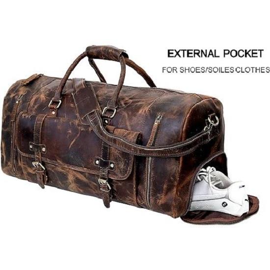 Leder-Seesäcke für Herren, Reisetaschen, Sport-Seesäcke, Sport-Seesäcke, Übernachtungstaschen, Wochenend-Reisetaschen für die Kabine, Handgepäck-Seesäcke und Wochenenden