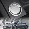 MLqkpwy Engine Button Cover Car Engine Start Button Cover Aluminum