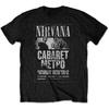Nirvana Black Unisexs and Womens Universal Print TShirt 2026 Summer New Design Georgian Style Hip Hop Style