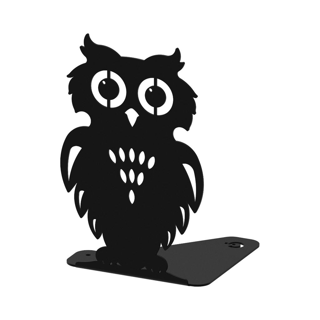 AD09 support, owl, black structure