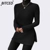 Women's Fashion Casual Solid Color Print Long Sleeve Blouses & Shirts International Design