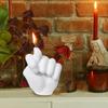Hand Shaped Silicone Mold Clenched Fist Rock Gesture Scented Candle Mold DIY Resin Clay Arts Crafts For Home Decor Aromatherapy