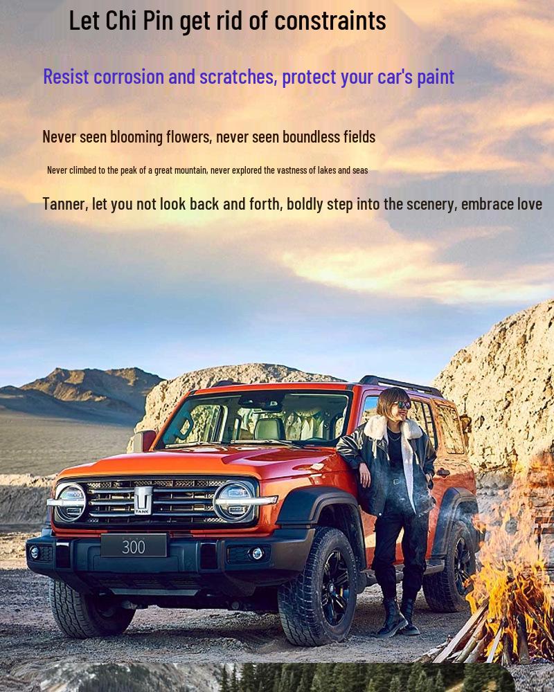 Car TPH Paint Surface TPU Glossy Transparent Protective Film - Invisible Anti-Scratch Full Car Wrap.