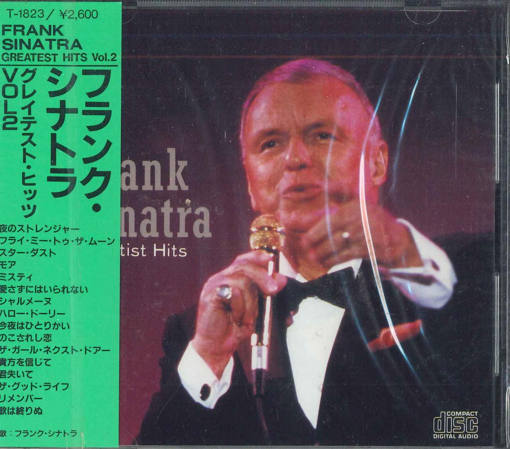 

CD ФРЭНК СИНАТРА Greatest Hits Vol.2 T1823 Япония Оби Джаз Б/У