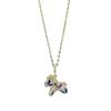 Zhuozhifan 2026 Zodiac Rock Candy Color Diamond Horse Necklace - S925 Sterling Silver Dopamine Fashion Collection